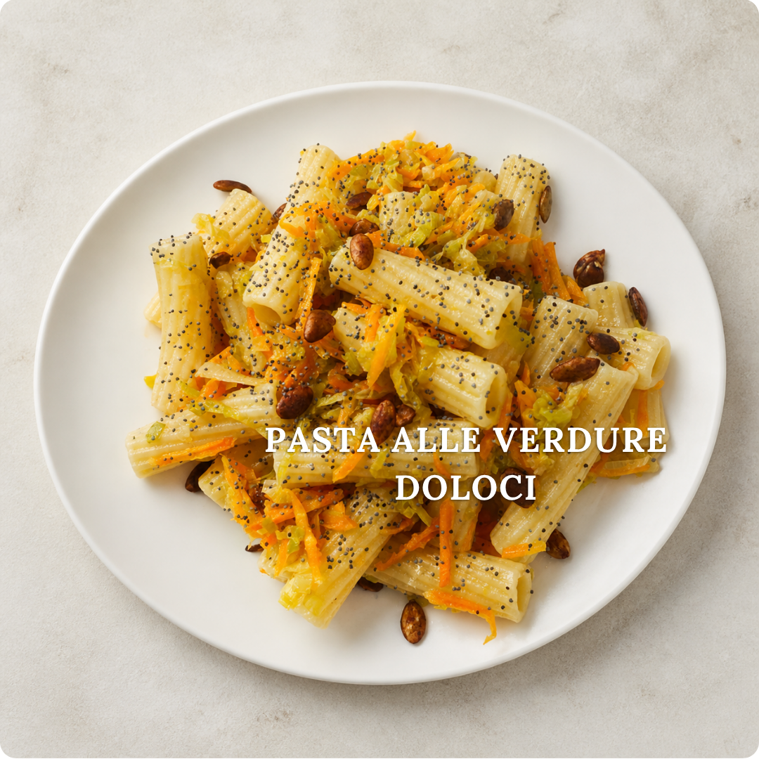 Le Ricette-Pasta alle Verdure Dolci 4 Copia di FotoRicette SITO