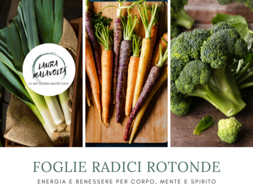Verdure in foglia a radice e rotonde, per corpo e mente