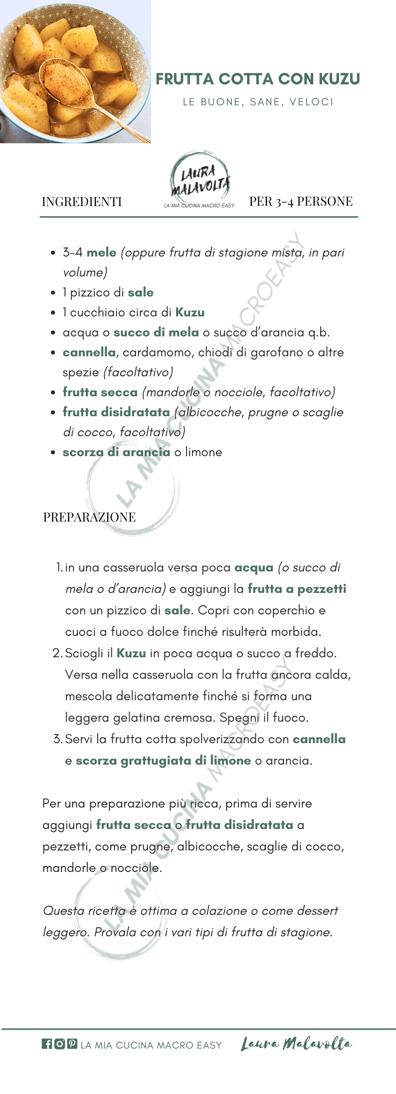 FRUTTA COTTA